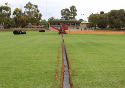 Walkerville Oval’s drainage and irrigation upgrade