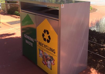 Creating custom bin enclosure for Kwinana Council